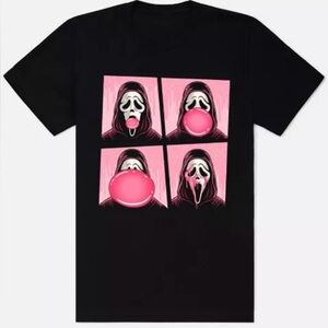 Black Graphic Short Sleeve Tee